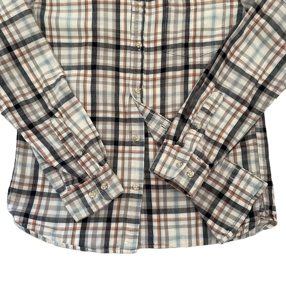 Mens Plaid Shirt Size S Long Sleeve Button-Down Cotton by Goodfellow and Co - Picture 4 of 7